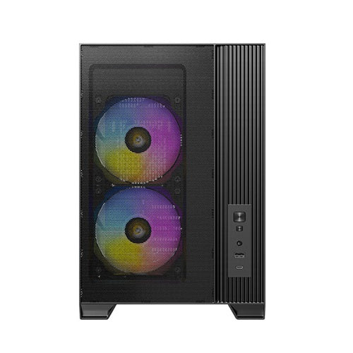 Antec Flux M - Black , Micro-ATX