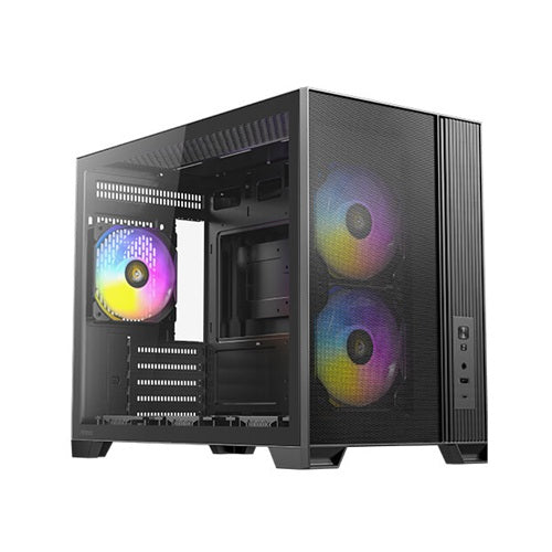Antec Flux M - Black , Micro-ATX