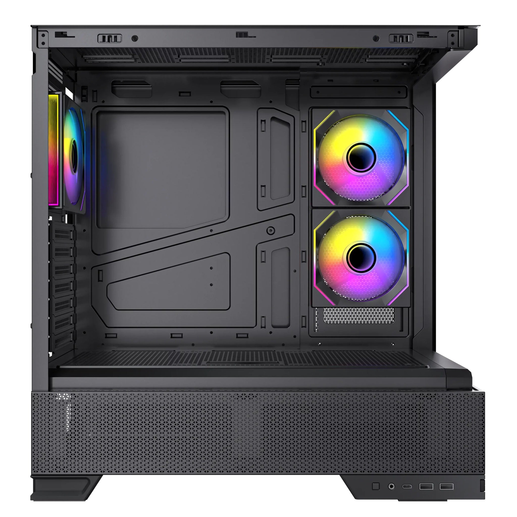 OKINOS Aqua 6 Infinity - Black, Mid Tower
