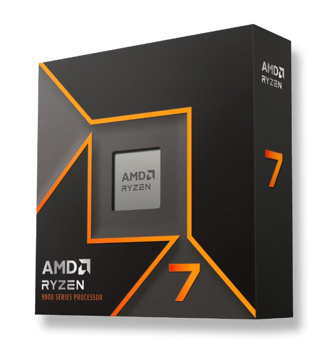 AMD Ryzen 7 9700X 8Cores/16Threads, 65w, Max Boost Clock 5.5 GHz