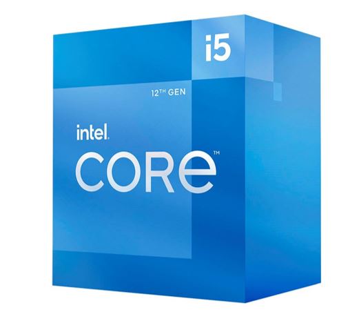 Intel i5 12400 CPU 2.5GHz (4.4GHz Turbo) 12th Gen