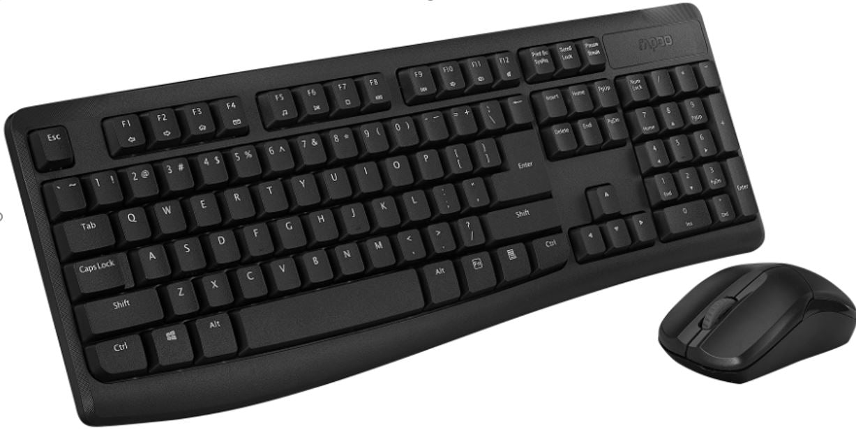 RAPOO X1800Pro Wireless Mouse & Keyboard Combo - 2.4G