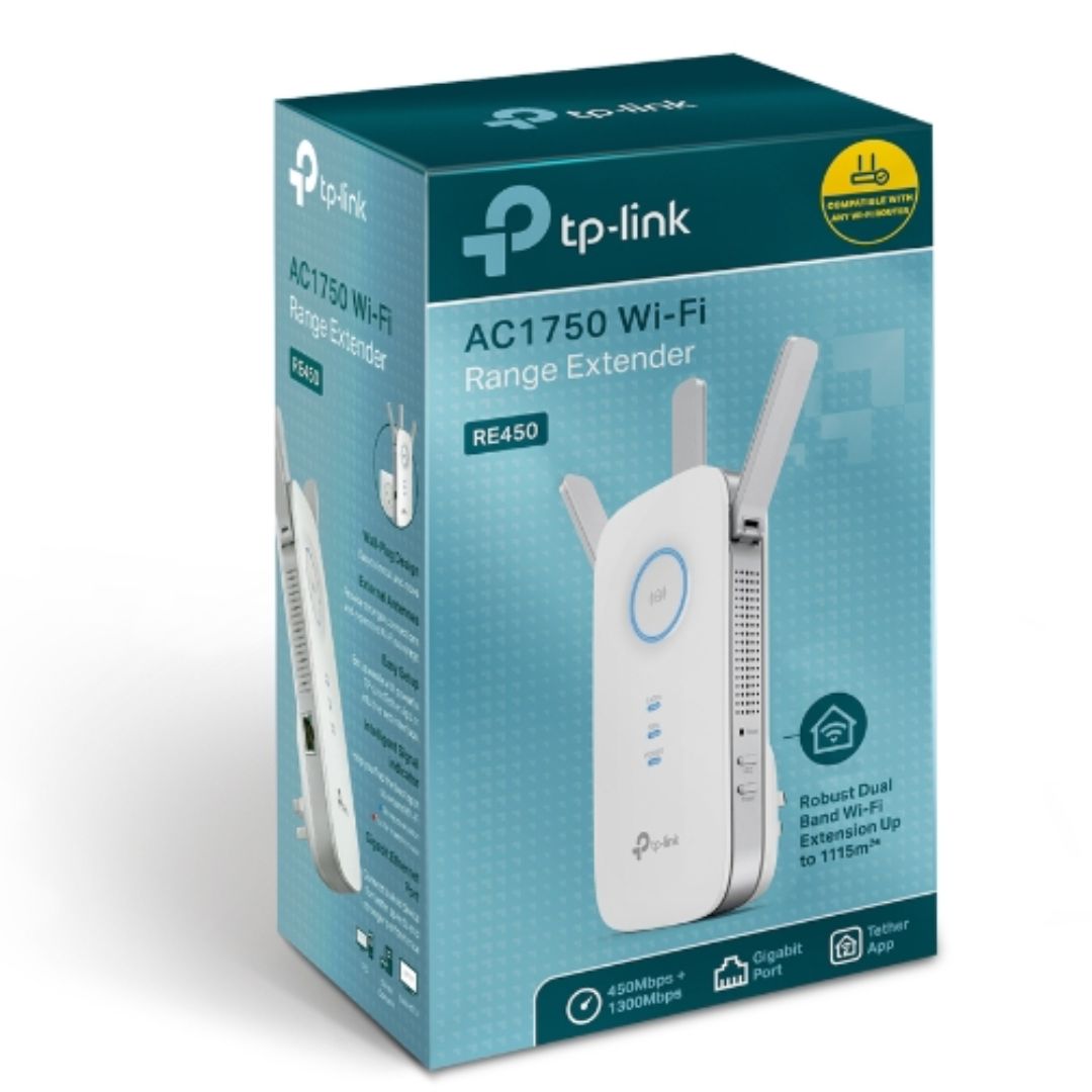 TP-Link RE450 AC1750 1750Mbps Wi-Fi Range Extender
